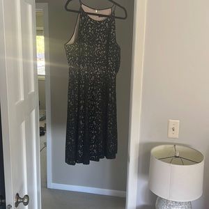 Worn once lace halter dress